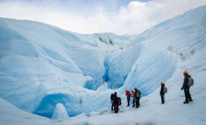 Caminata en hielo en Glaciar Grey 