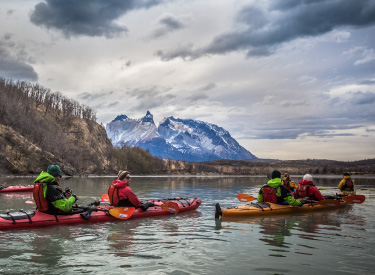 Kayaking on Grey Lake