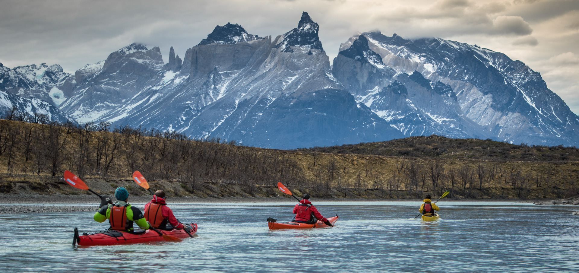 KAYAKING AMONG ICEBERGS AND GLACIERS