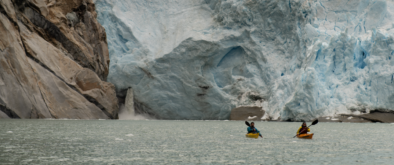 Aventuras en kayak por la Patagonia