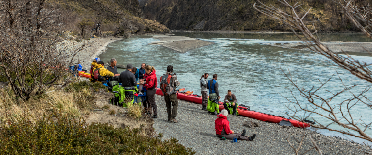 Aventuras en kayak por la Patagonia
