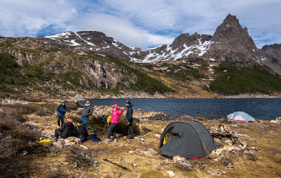 Camping en la naturaleza