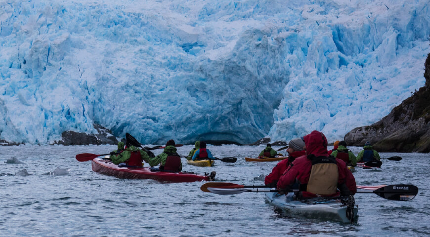 Kayaking Adventure at the End of the World Kayaking Adventure at the End of the World