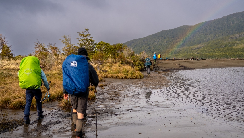 Camping en la naturaleza en Cabo Froward