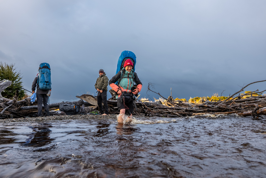 Day 2 - Trail to San Nicolás river through forests and peat bogs