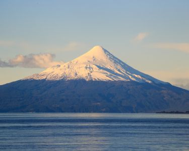 Three lakes and volcanoes crossing